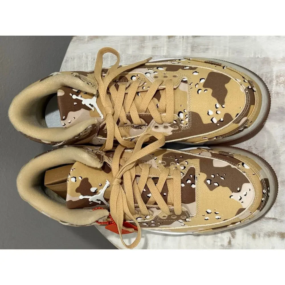 Jordan 3 Retro Desert Camo Size 10w 8.5m HM4301-200